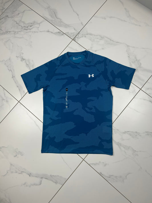 Under Armour Jacquard Camo Varsity Blue T-shirt
