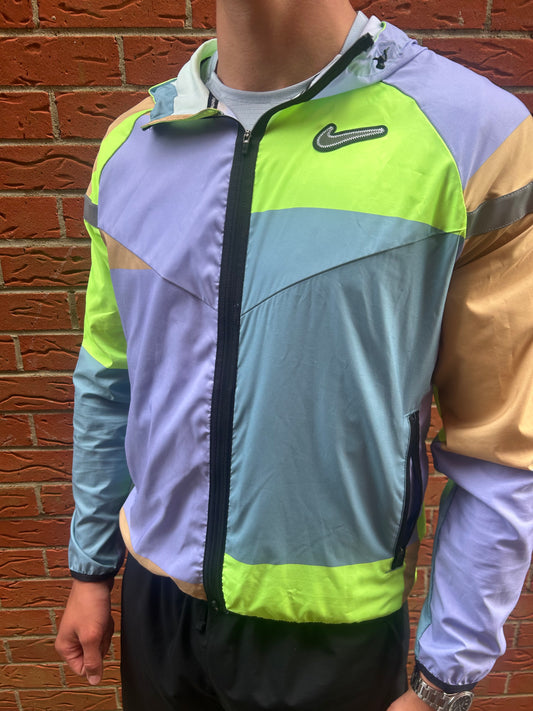Nike Yellow Patchwork Jacket